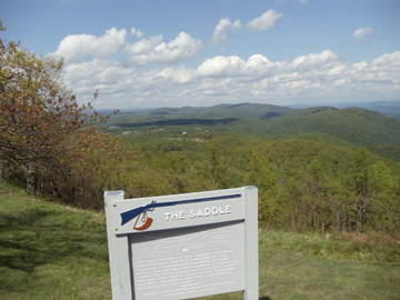 The Saddle Overlook-Blue Ridge Parkway - Click for More Info